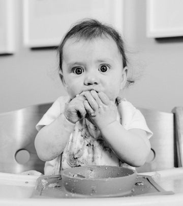 Toddler Eating Food