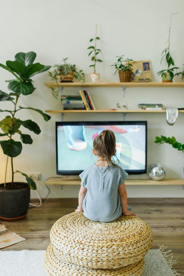 Kid Watching Television