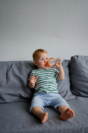 Toddler Drinking Water