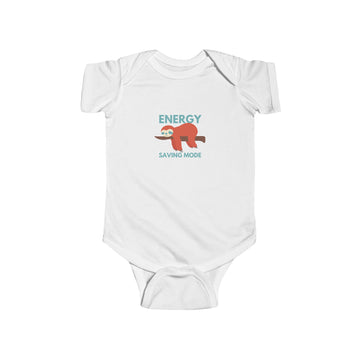 Sloth Energy Saving Mode Infant Fine Jersey Bodysuit