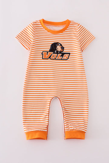 Tennessee applique stripe romper