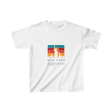 NYC Statue of Liberty Kids Heavy Cotton™ Tee