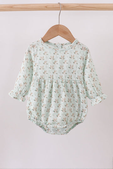 Premium duck print muslin bubble