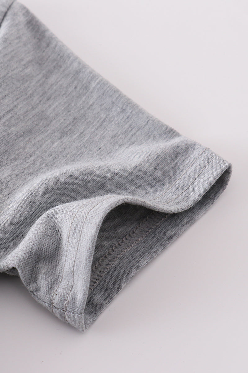 South Carolina football-themed boy's top with playful team graphics.