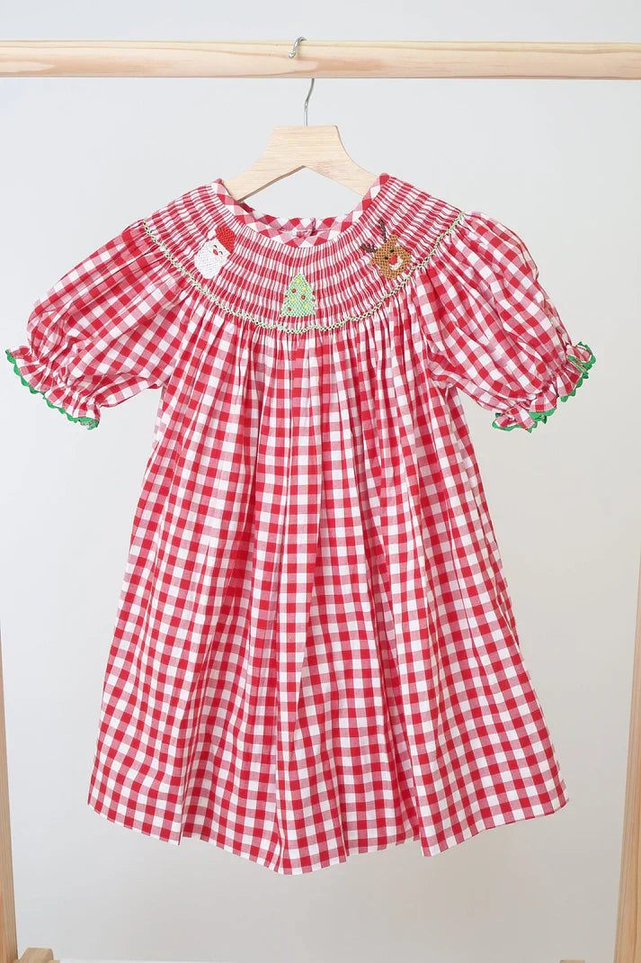 gingham dress