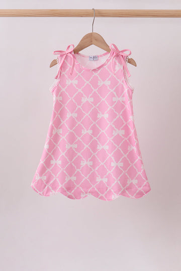 Pink Bow Dress