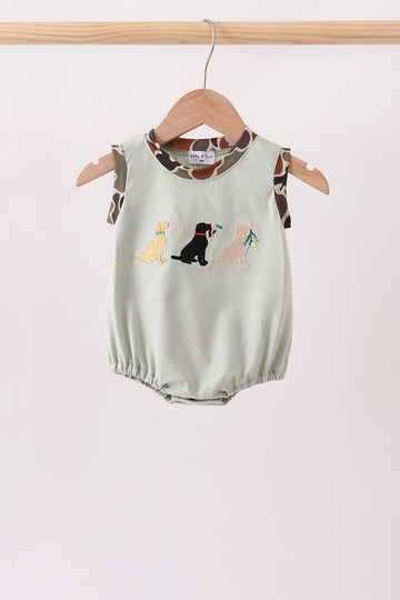 Camo Hunting Embroidered Bubble