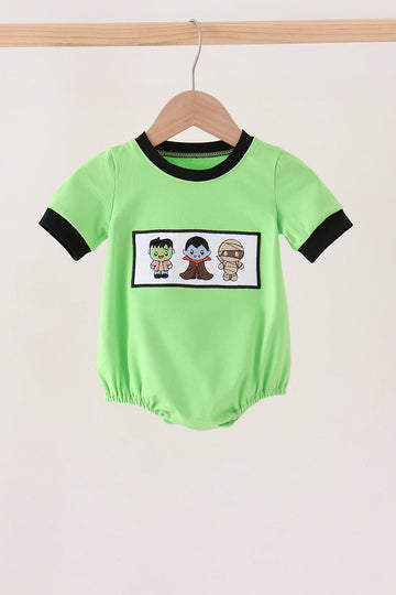 Green embroidery bubble
