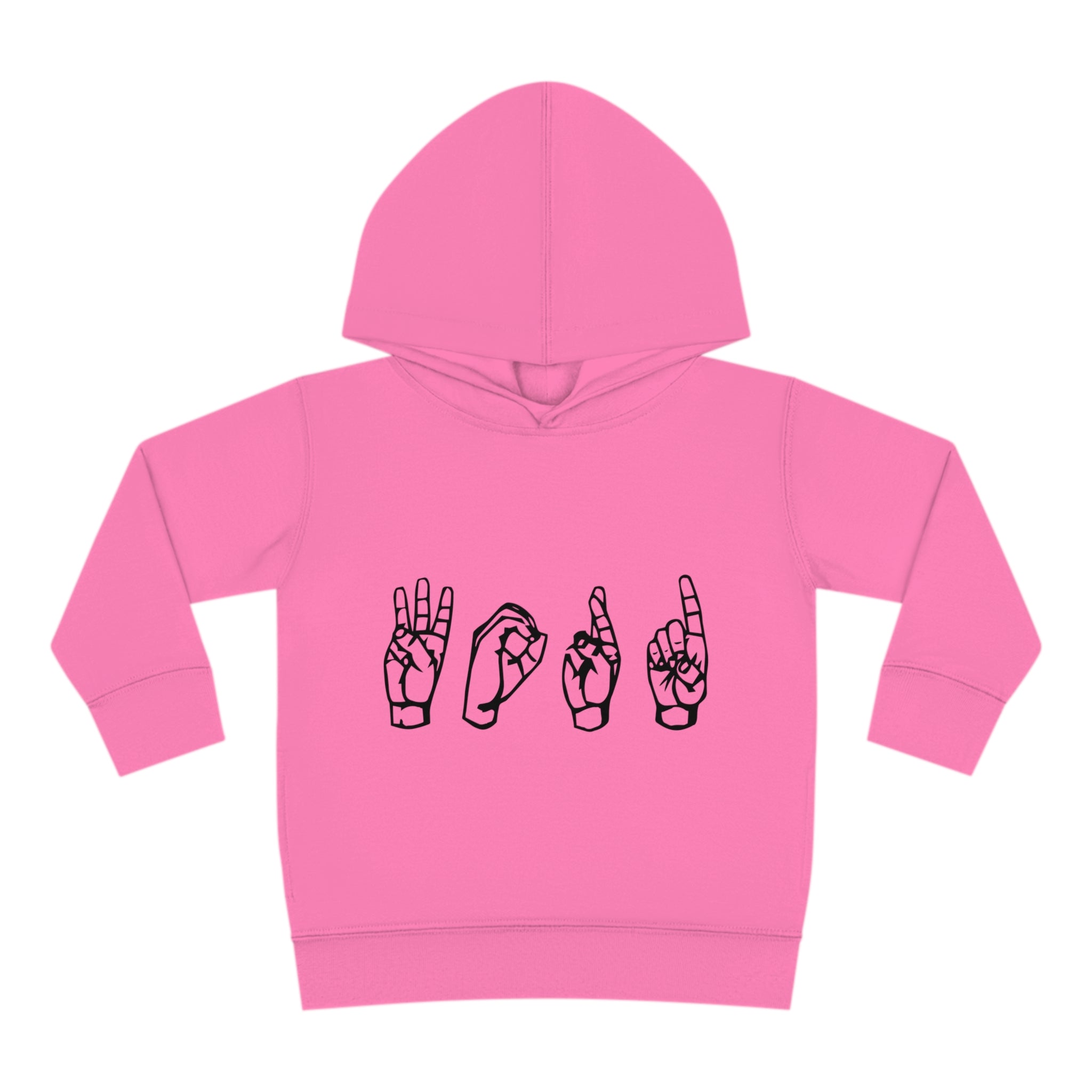 Sign of Love Toddler Pullover Fleece Hoodie