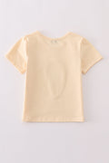 Matching mom and child tops with colorful ice cream and flag sequins.