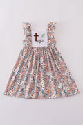 Pink Easter dress with 