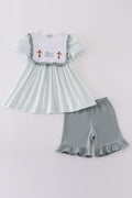 Blue children's outfit with 
