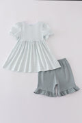 Blue children's outfit with 