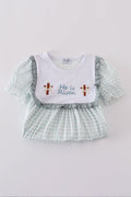 Blue children's outfit with 