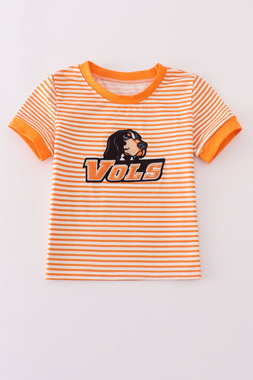 Tennessee applique stripe top