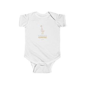 Goose & Goosiness Infant Fine Jersey Bodysuit