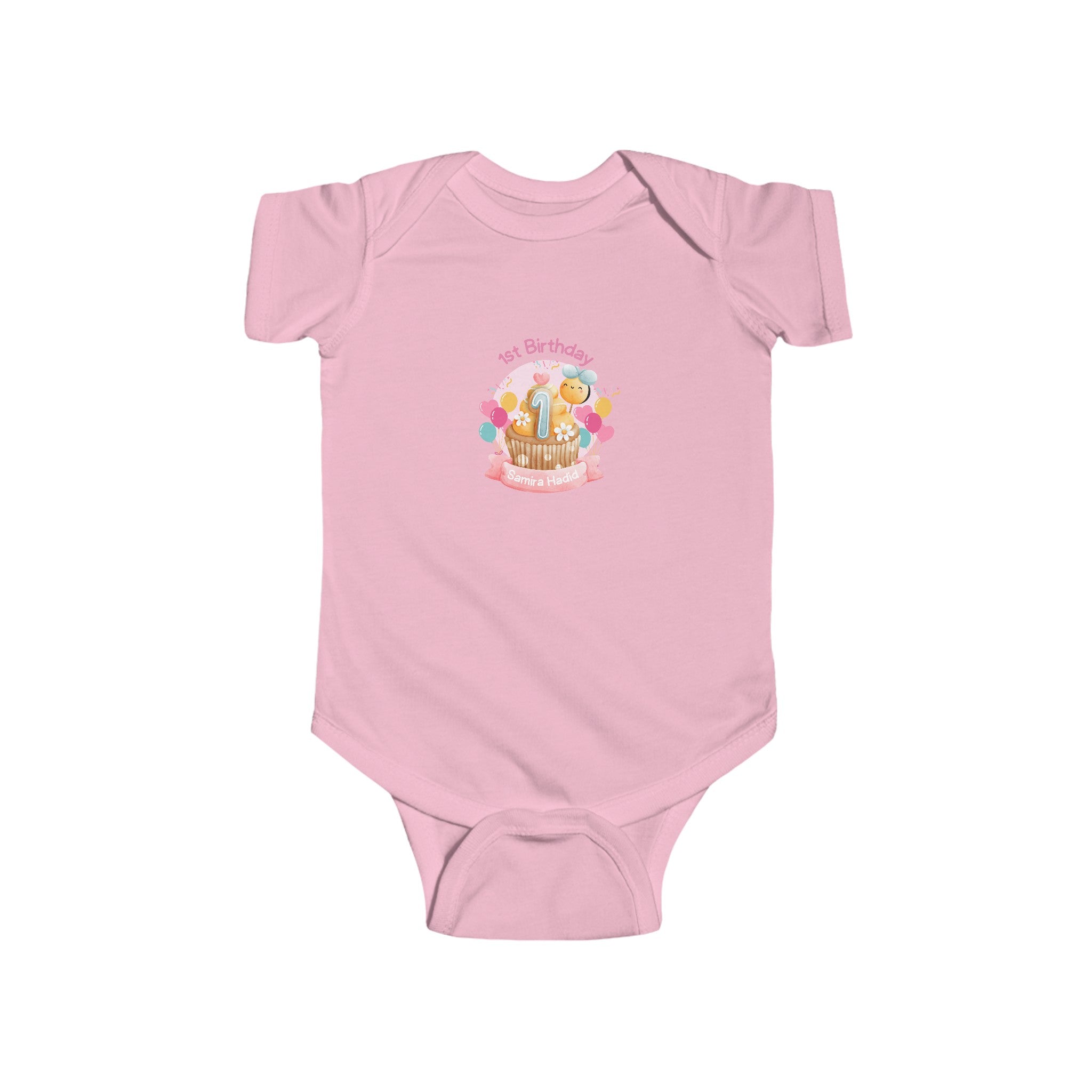 1st Birthday Infant Fine Jersey Bodysuit