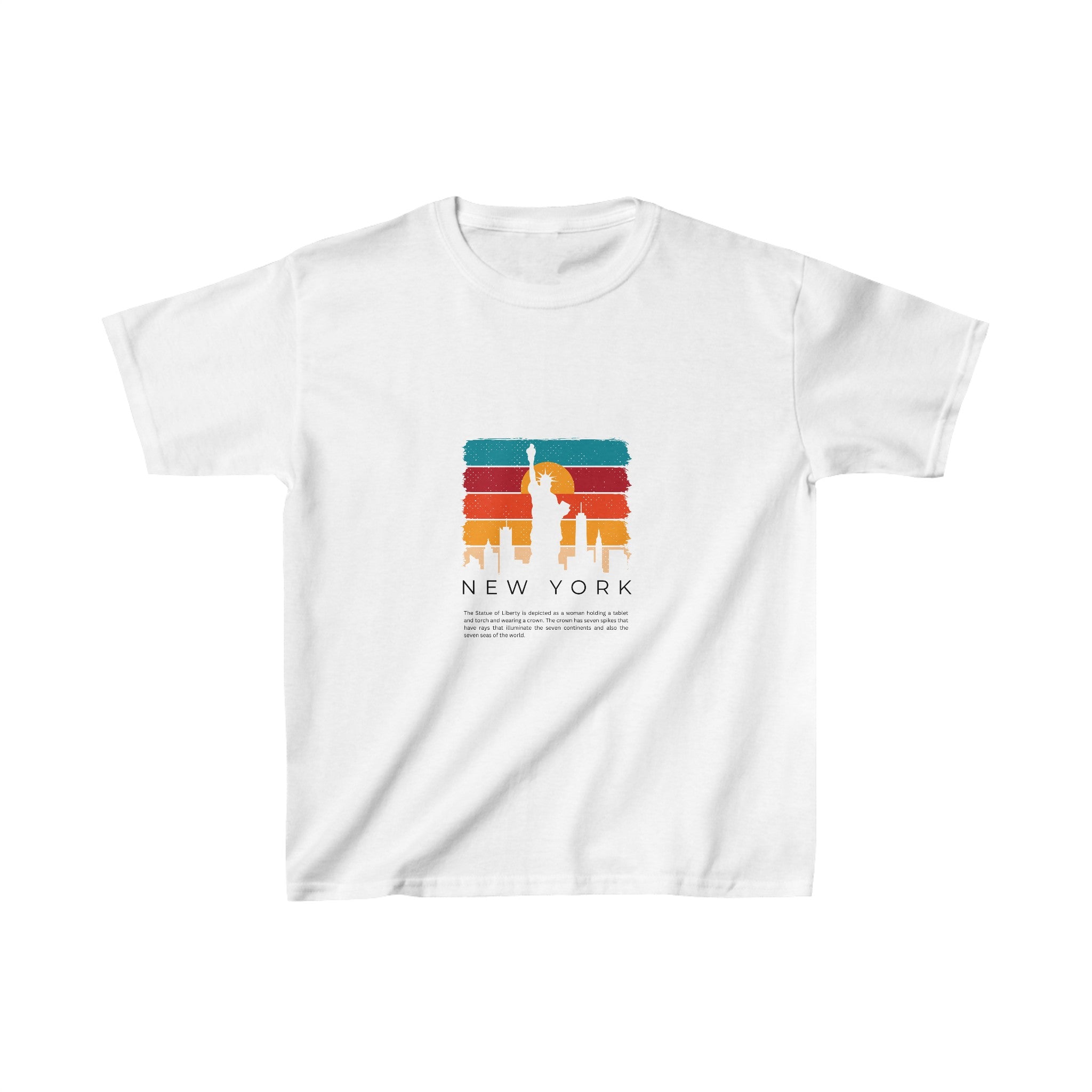 NYC Statue of Liberty Kids Heavy Cotton™ Tee