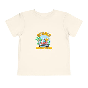 Summer Vacation Toddler Short Sleeve Tee