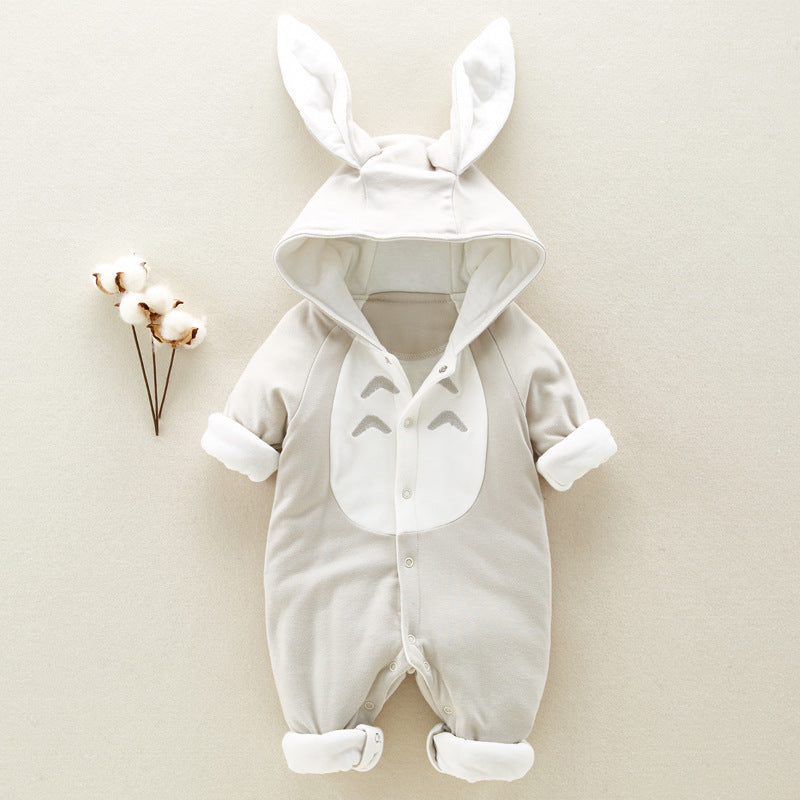 Warm Cotton Padded Baby Romper