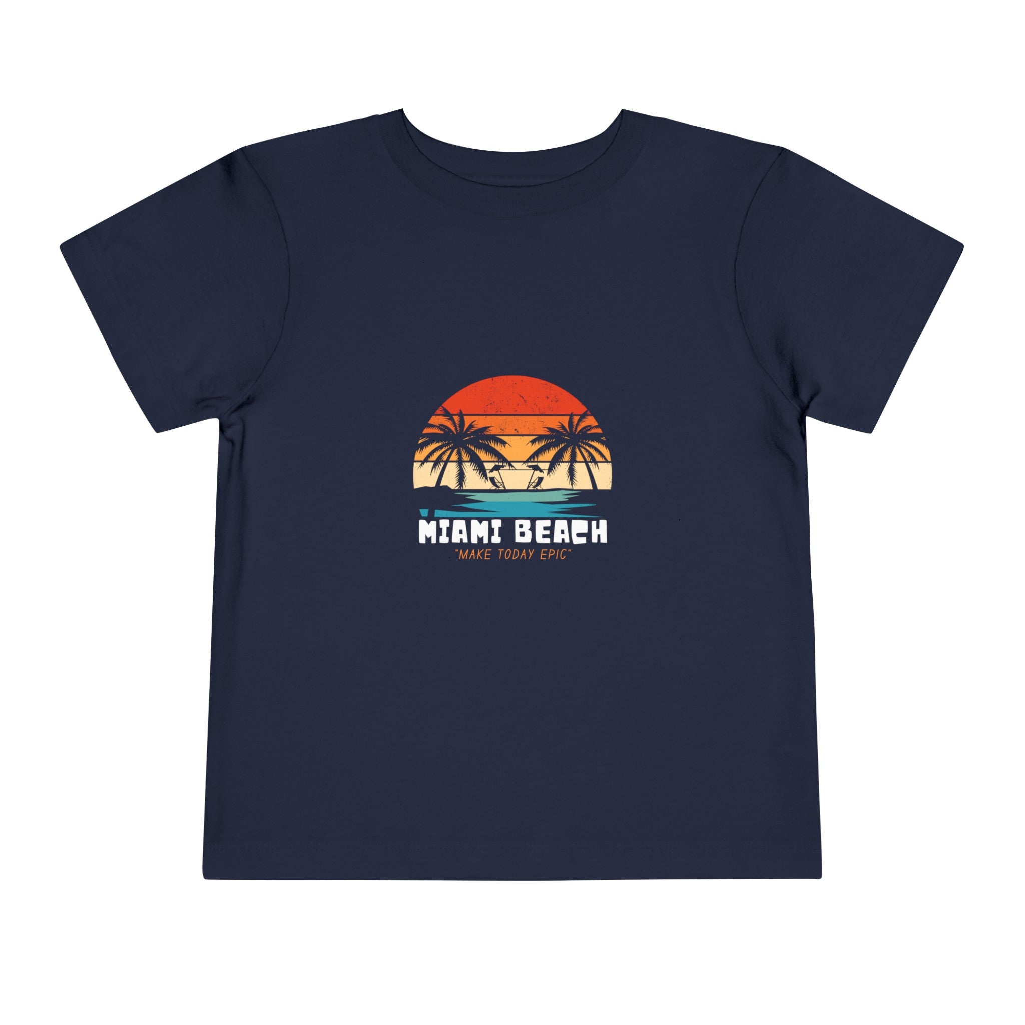 Miami Beach Toddler Short Sleeve Tee