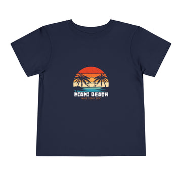 Miami Beach Toddler Short Sleeve Tee