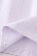 Premium Pink bunny bow dress with playful bunny pattern and charming bow detail.