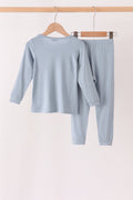 Blue bamboo pajama set – view 5