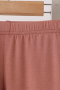 Dusty rose bamboo pajama set – view 4