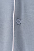 Blue bamboo mom pajama set – view 3