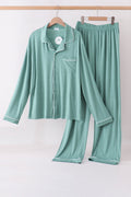 Sage bamboo mom pajama set – wholesale for boutiques | Honeydew USA