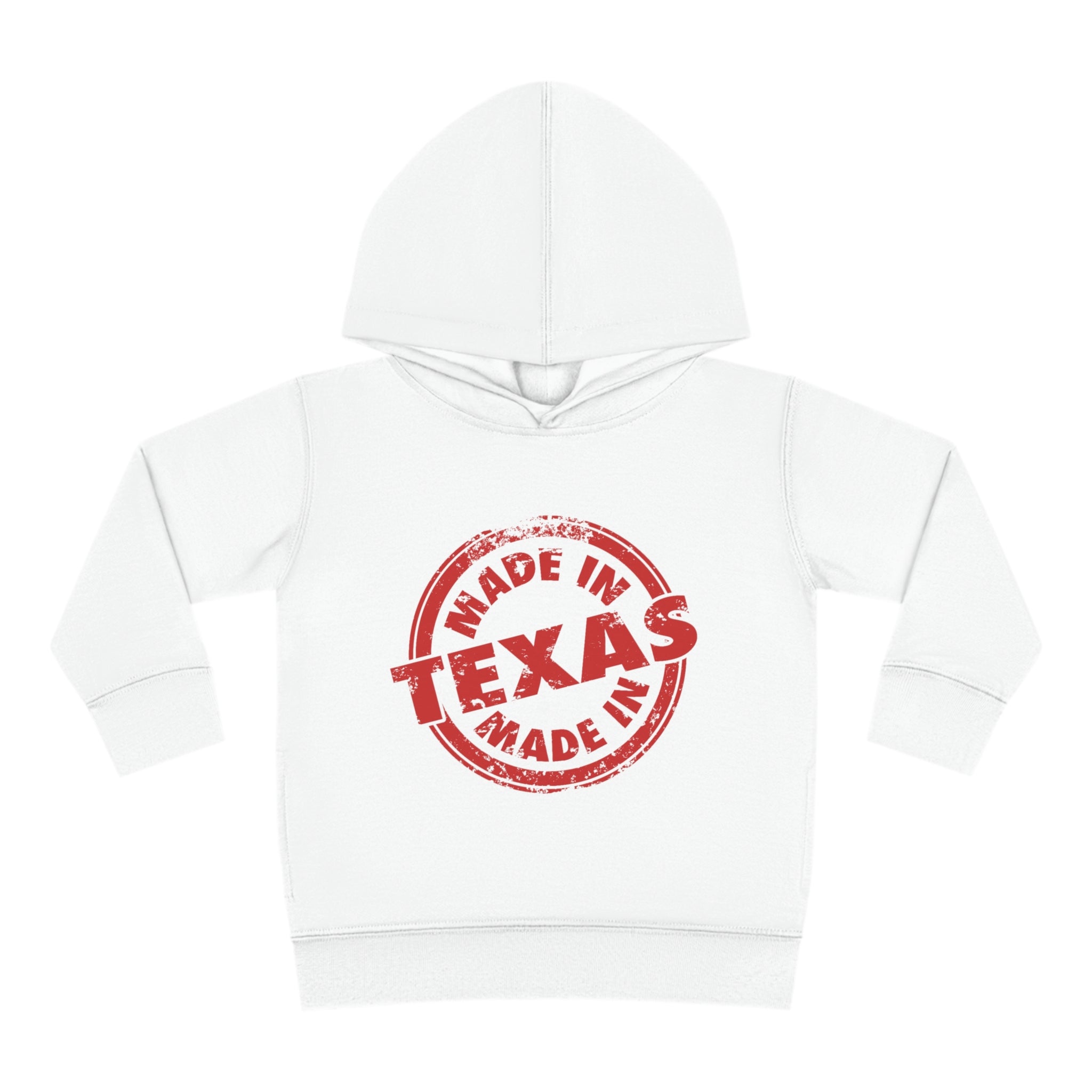 Made in Texas Toddler Pullover Fleece Hoodie