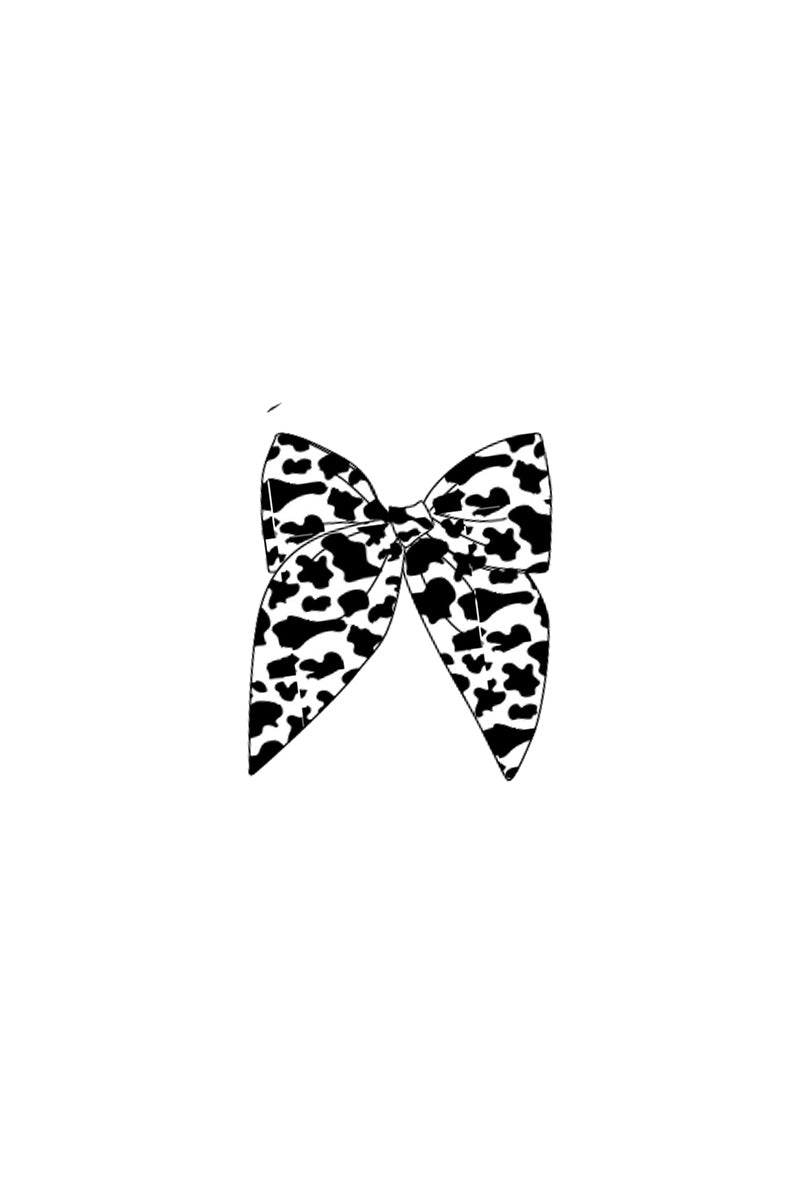 Leopard print sailor bow for girls, perfect for playful, stylish outfits.