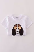 Orange Tennessee applique set from Sandilake Clothing, featuring playful state-themed design.