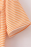 Children's orange shirt with 