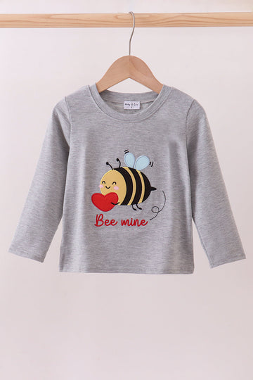 Bee mine applique top