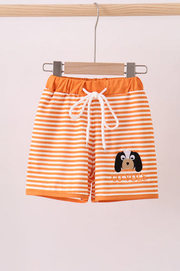 Tennessee Go vols embroidery stripe trunks