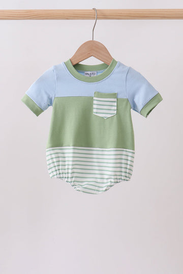 Blue&green Stripe Bubble