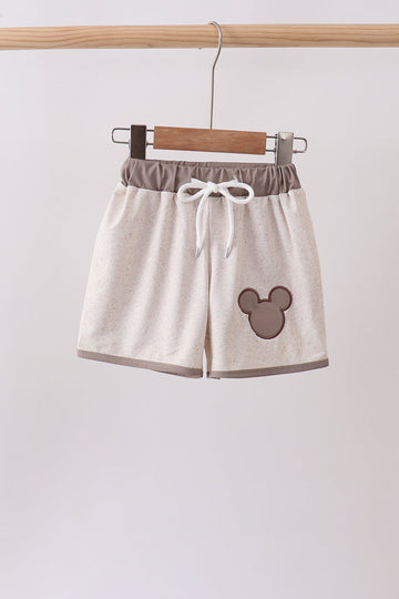 Khaki Character UPF Swim Trunks