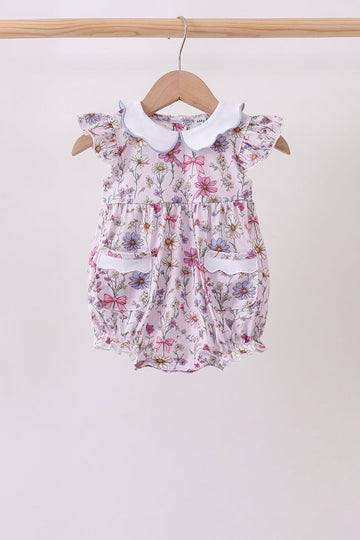 Purple Garden Ruffle Bubble