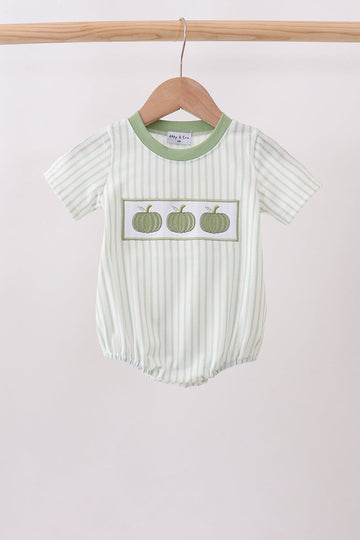 Sage Pumpkin Embroidery Bubble